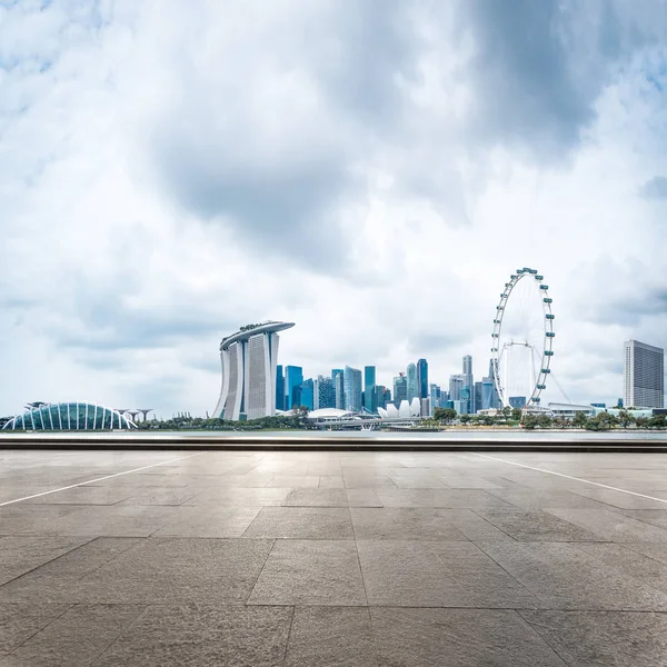 Singapur modern binalar — Stok fotoğraf