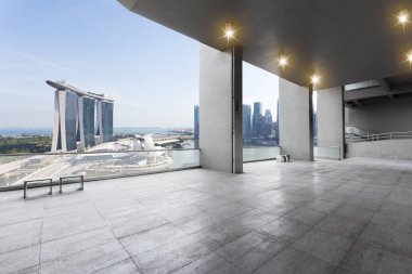 cityscape modern şehir ile boş yere