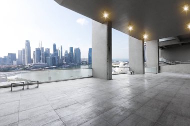 cityscape modern şehir ile boş yere