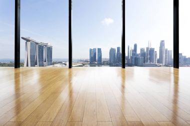 cityscape ile boş ofis