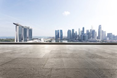 cityscape modern şehir ile boş yere