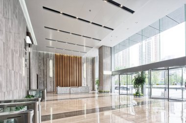 İç modern giriş holü  