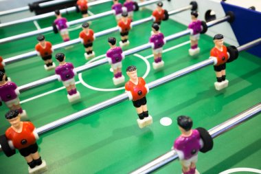 masa futbolu yakın görünüm