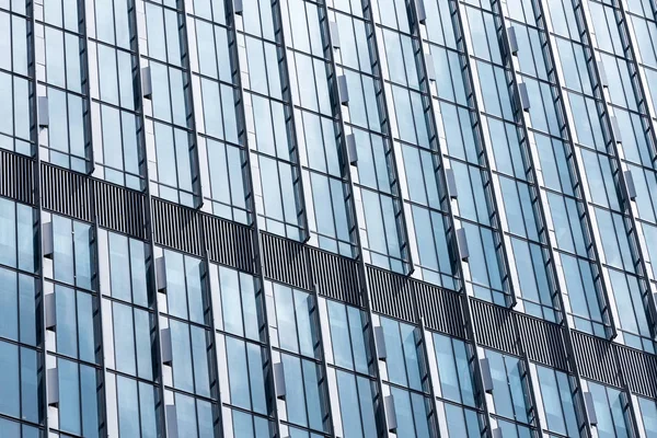 Parete di vetro di edificio moderno — Foto Stock