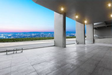 cityscape modern şehir ile boş yere