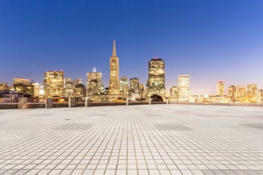 modern City modern binalar ile boş yere