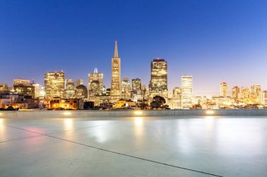 modern City modern binalar ile boş yere