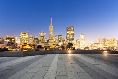 modern City modern binalar ile boş yere