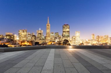 modern City modern binalar ile boş yere