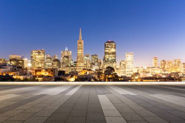 modern City modern binalar ile boş yere