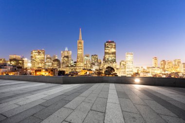 modern City modern binalar ile boş yere