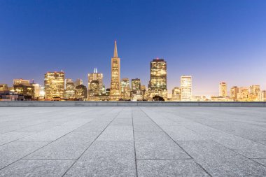 modern City modern binalar ile boş yere