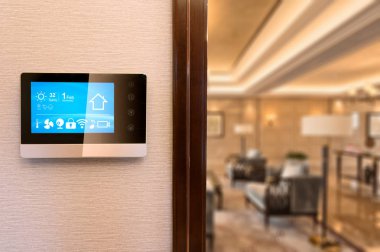 Akıllı ev dijital ekran