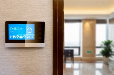 Akıllı ev dijital ekran