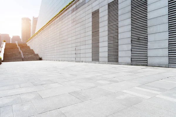 Wall of modern building in city — Stock Photo, Image