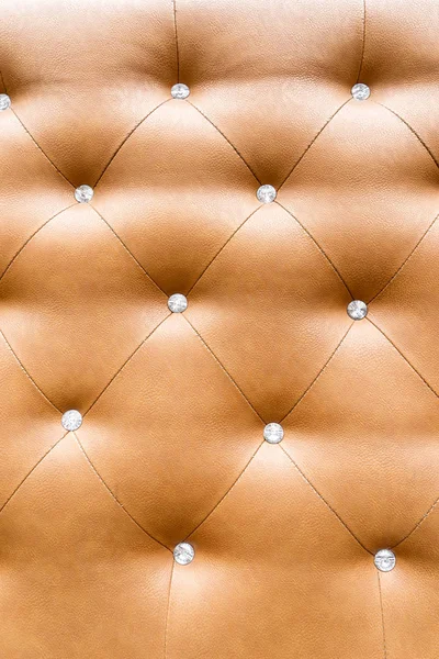 Brown leather texture — Stock Photo, Image