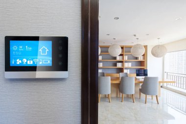 modern toplantı odası ile akıllı ekran