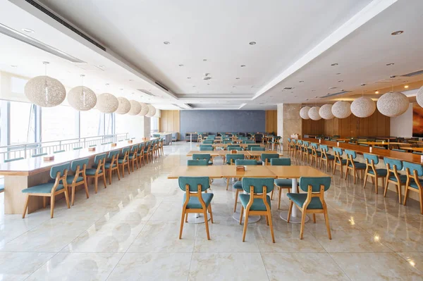 Interior of modern cafeteria — Stock Photo, Image