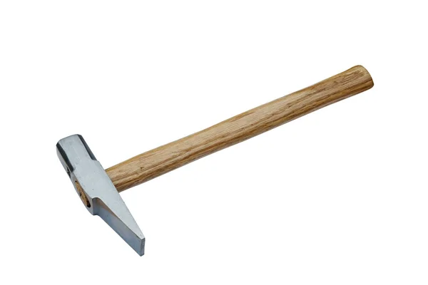 Eisenhammer mit Holzstiel — Stockfoto