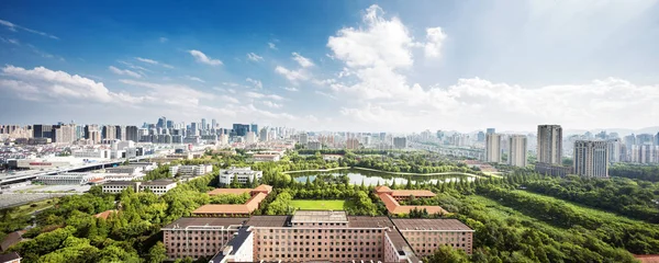 Cityscpae Hangzhou High View — Stock Photo, Image