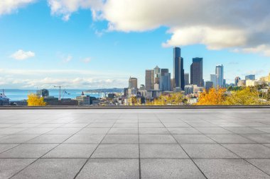 Los Angeles boş yerden cityscapae 