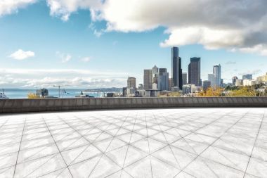 cityscape Los Angeles ile boş yere