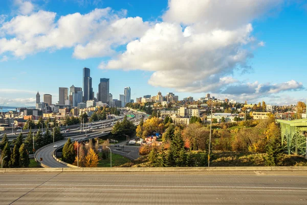 Straße und Stadtbild von los angeles — Stockfoto