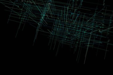 illüstrasyon soyut alan çizgileri ile