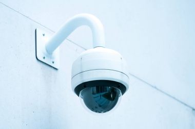 Modern cctv kamera duvar