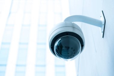 Modern cctv kamera duvar