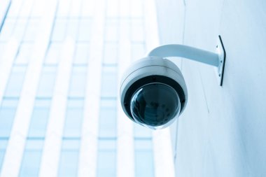 Modern cctv kamera duvar