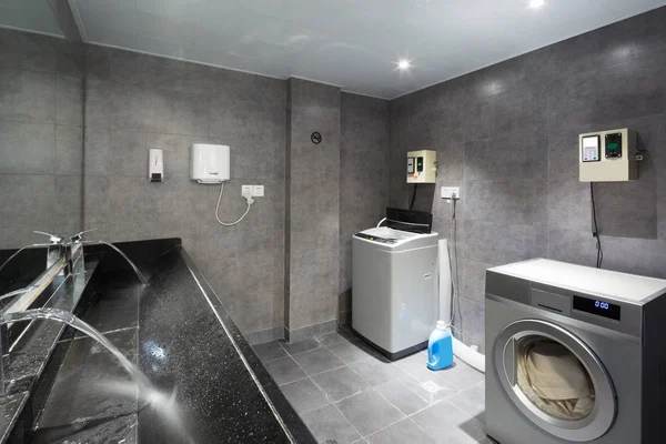 Tasarım Genel Modern Tuvalet Oda Dekorasyon — Stok fotoğraf