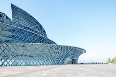 Modern Bina dış boş yere