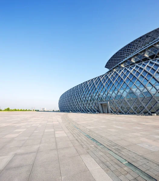 Empty Ground Building Exterior — Stock Photo, Image