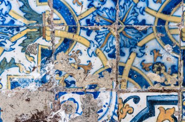 Tipical azulejo background