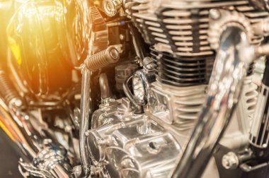 Güçlü bir motosiklet motoru
