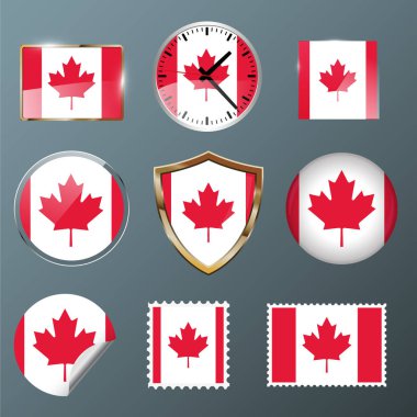 Koleksiyon bayrak Kanada