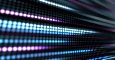 Küre üzerinde siyah bir arka plan doğrultusunda hareket grafik