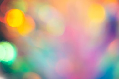 Bokeh odaklanmış ışıklarla soyut arkaplan