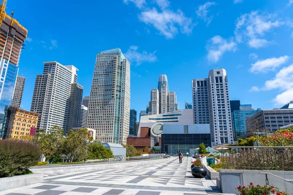 加利福尼亚旧金山的现代摩天大楼 — 图库照片