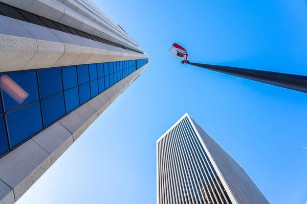 금융 지구에 있는 샌프란시스코 고층 건물 들 — 스톡 사진