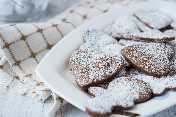 Delicious and crunchy cookies — Stock Photo, Image