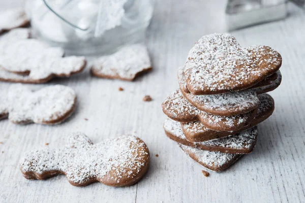 Leckere und knusprige Plätzchen — Stockfoto