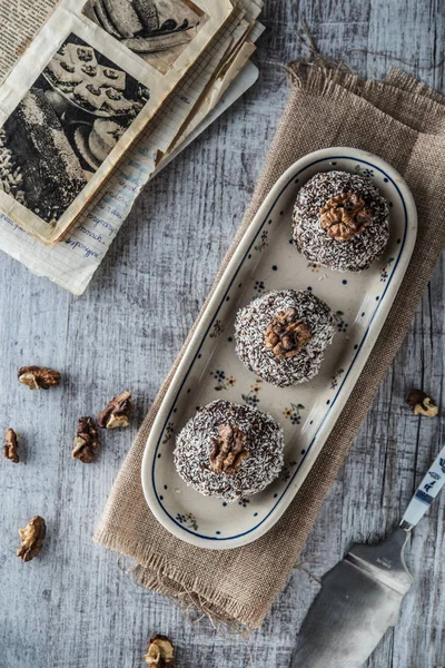 tatlı çikolata truffles