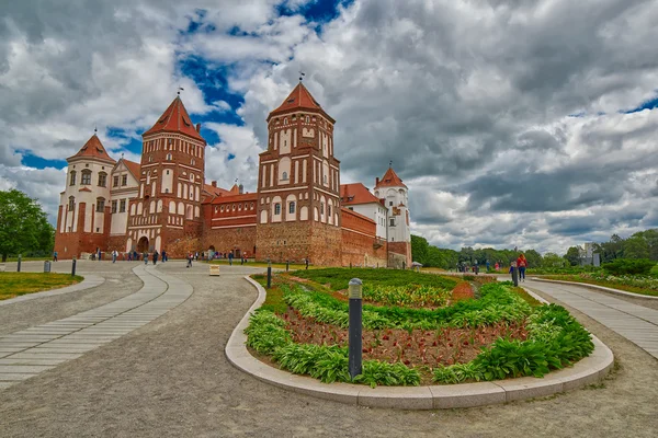 Mir wspaniały zamek z Białorusi — Zdjęcie stockowe