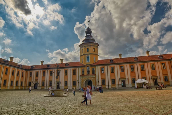 Hrad Nesvizh v Bělorusku — Stock fotografie