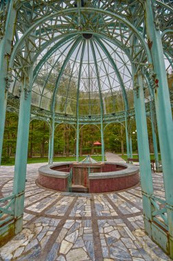 Borjomi maden su akışları