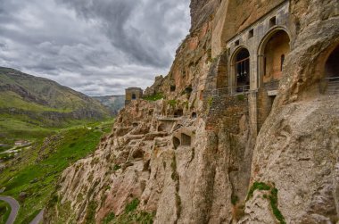 Vardzia mağara Manastırı şehir Gürcistan