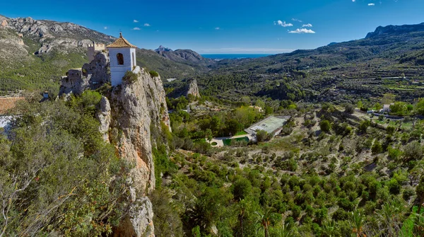 Guadalest Castle Panorama — Stock fotografie