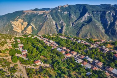 Tatev teleferik teleferik Ermenistan'da manzaraları 